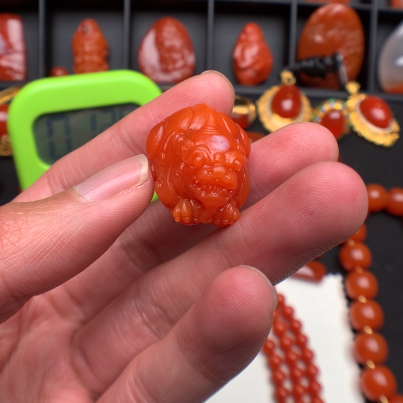 【闪购商品】南红玛瑙手链未镶嵌花*