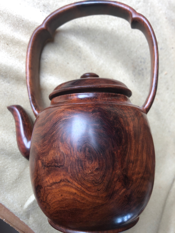 紫油梨摆壶提梁壶