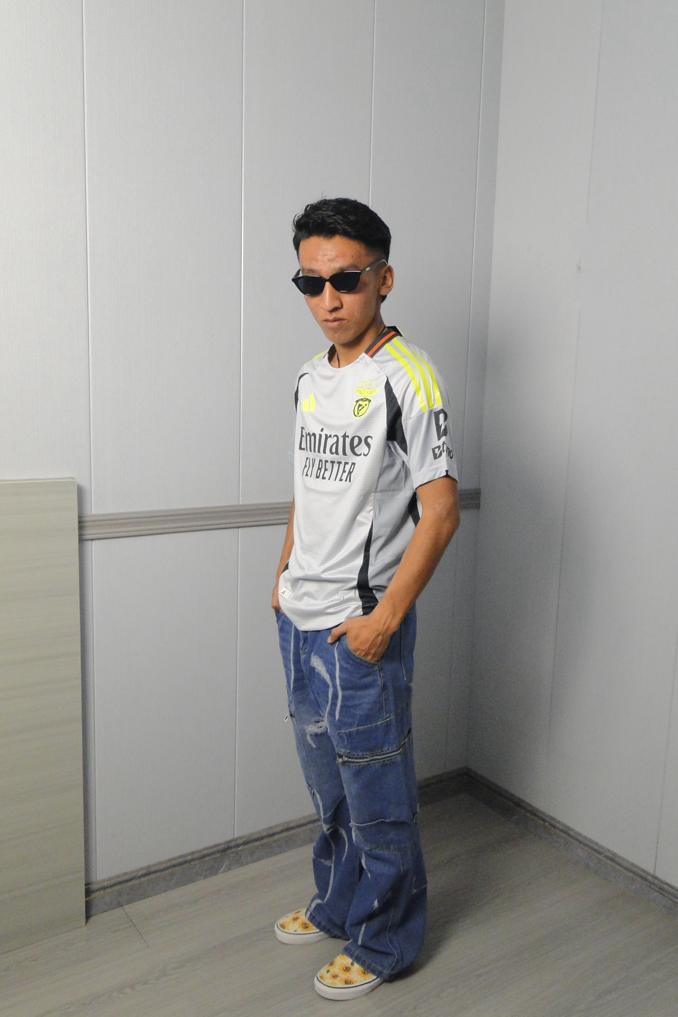 球员版足球服24-25新本菲卡主场短袖训练服球衣队服jersey shirt