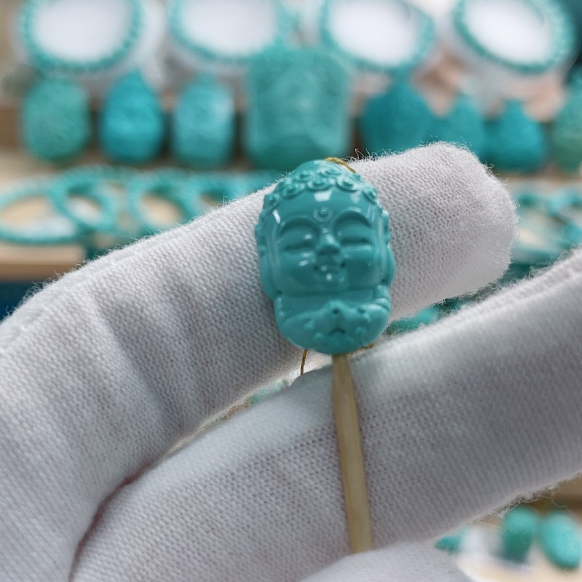 【闪购商品】绿松石珠宝奇石未镶嵌前*