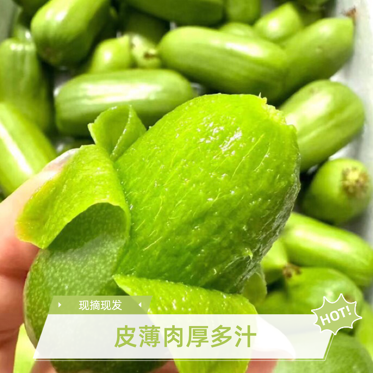顺丰丹东东北甜美软枣猕猴桃1斤2斤3斤新鲜奇异莓直播软枣猕猴桃