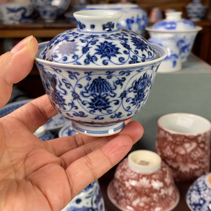 【闪购商品】陶瓷球*球盖碗