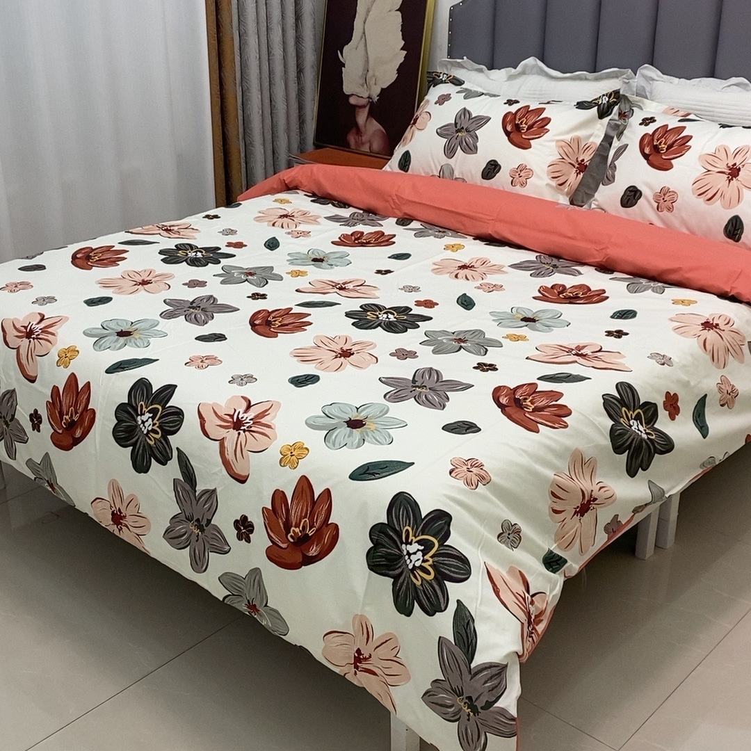 【铂金棉四件套】100%全棉被套 柔软亲肤透气 加厚四季可用