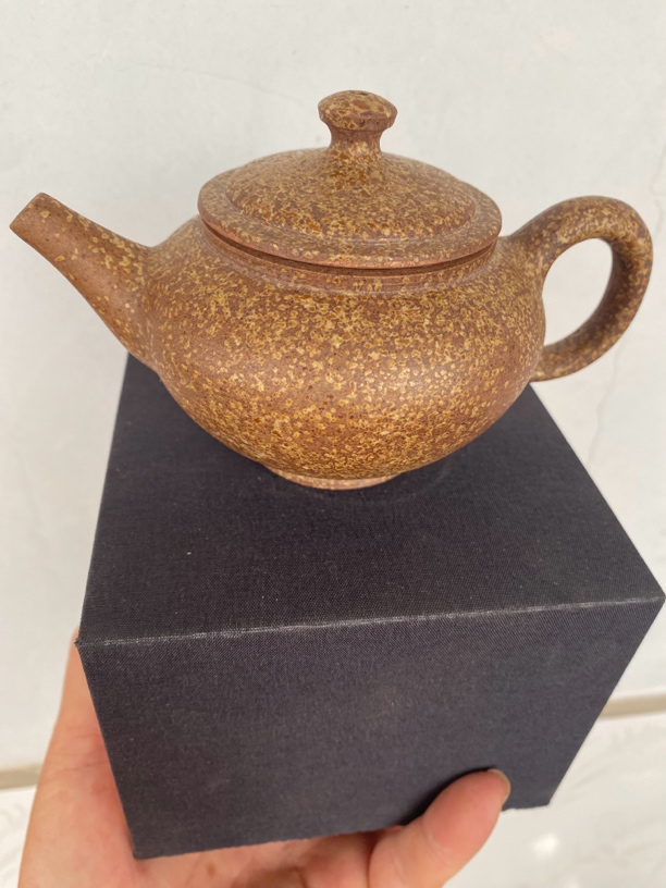 复烧原始青瓷壶手工