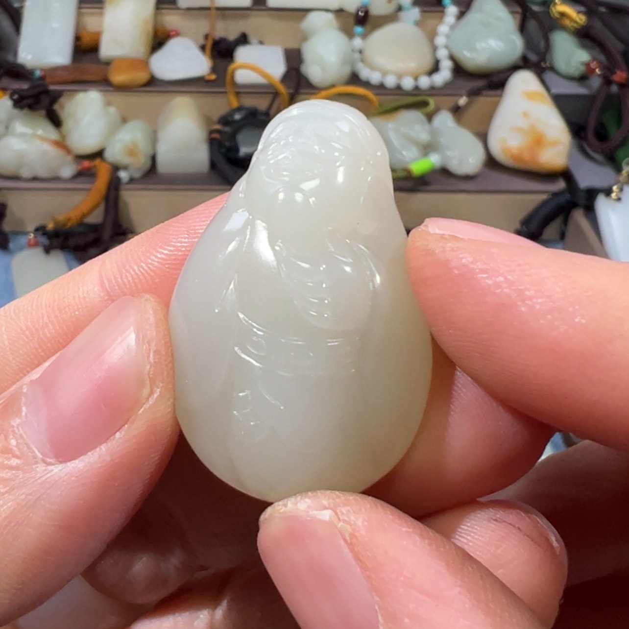 【闪购商品】和田玉挂件未镶嵌胜****5