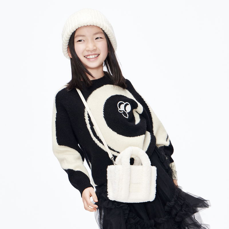 littlemoco童装冬装新款男女童套头毛衣保暖毛衫#KBC4SWT009