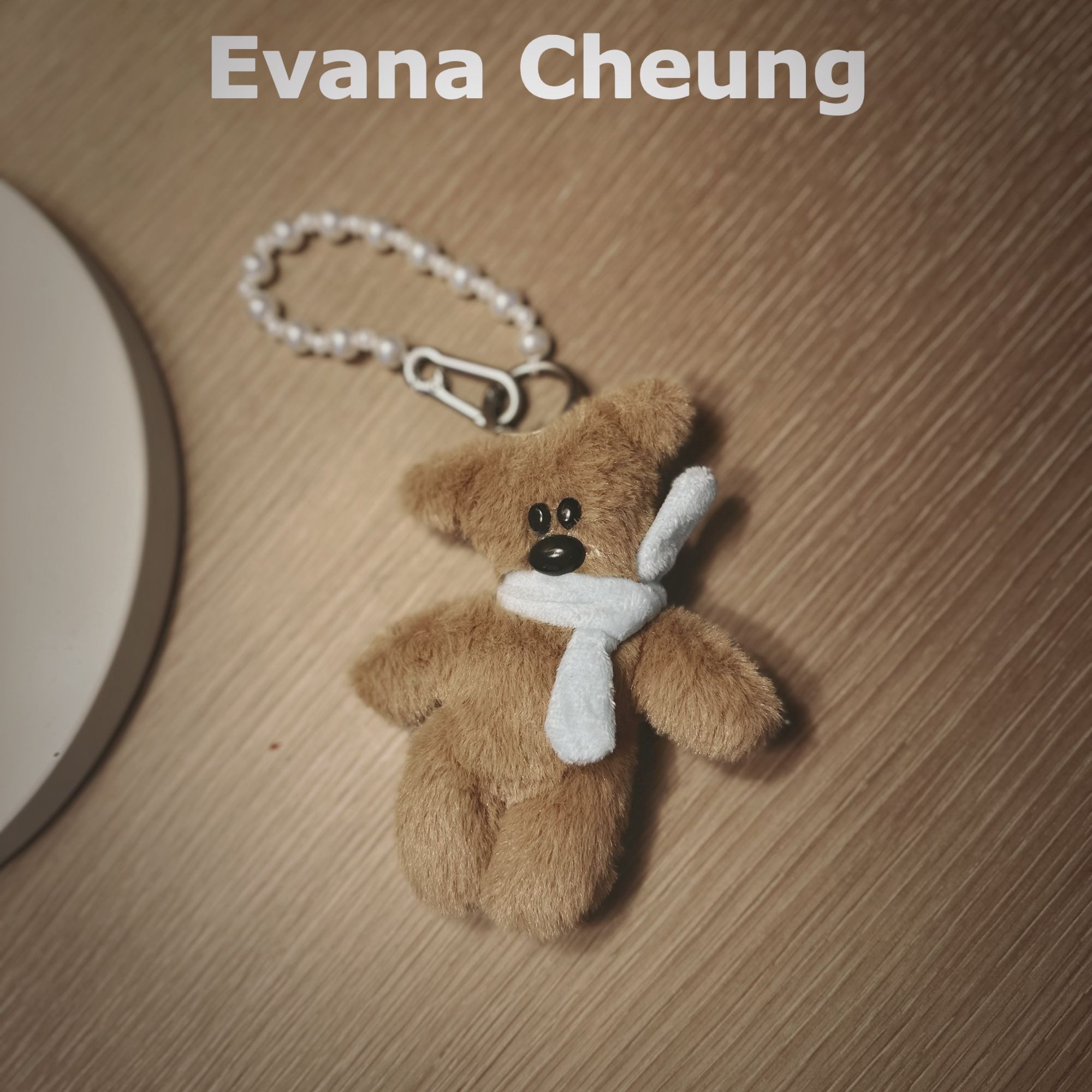 澳洲设计师品牌EvanaCheung系列 歪头小熊包挂