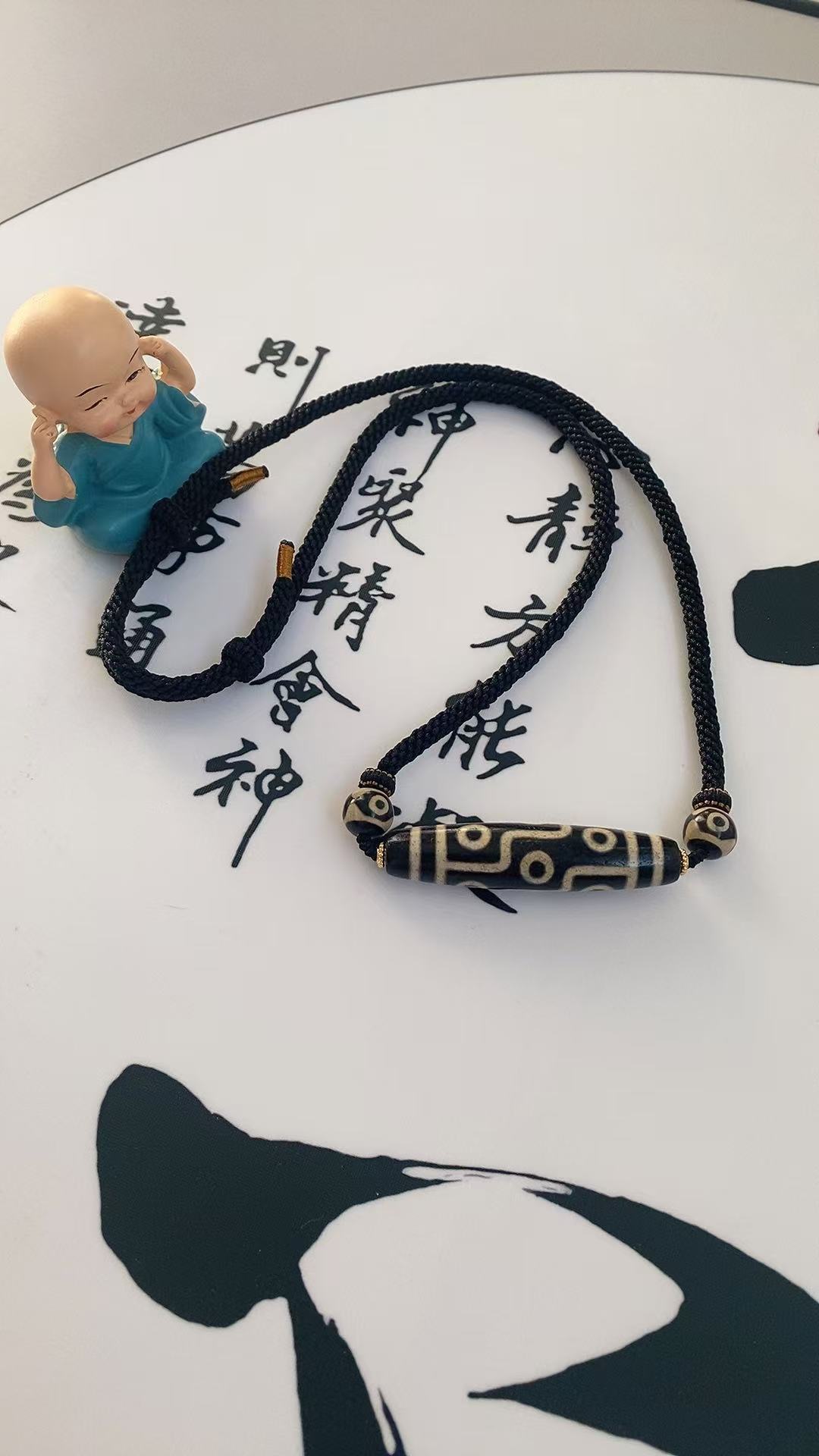 玛瑙珠珠锁骨男女同款