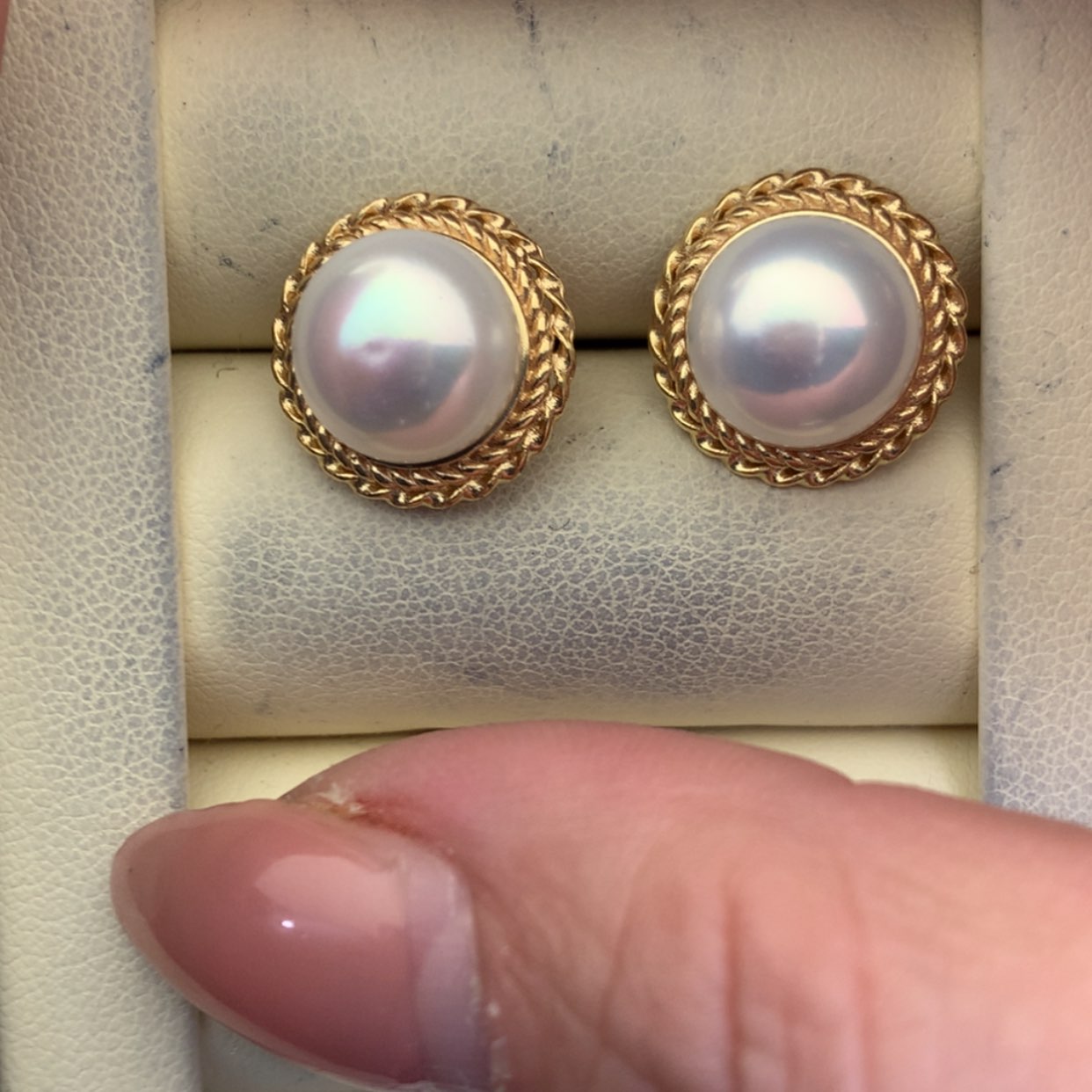 【闪购商品】淡水珍珠耳饰未镶嵌