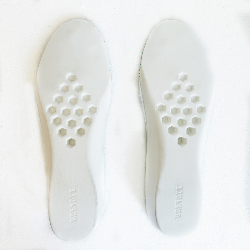 BUPAULI增高3.5cm猪皮软pu鞋垫运动减震增高鞋垫透气超软增高