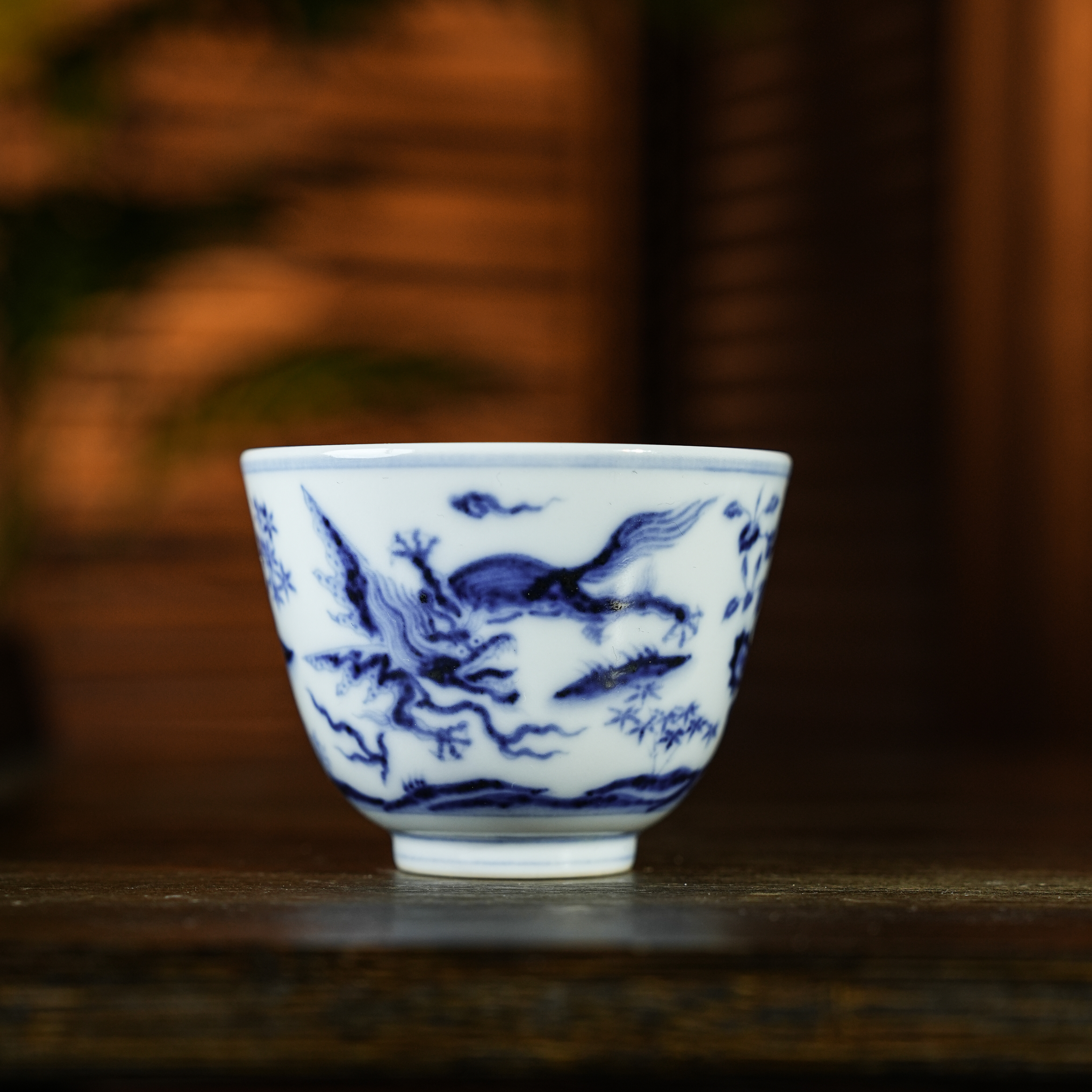 議匀堂 天马杯 手作景德镇名窑口精品陶瓷高端茶器