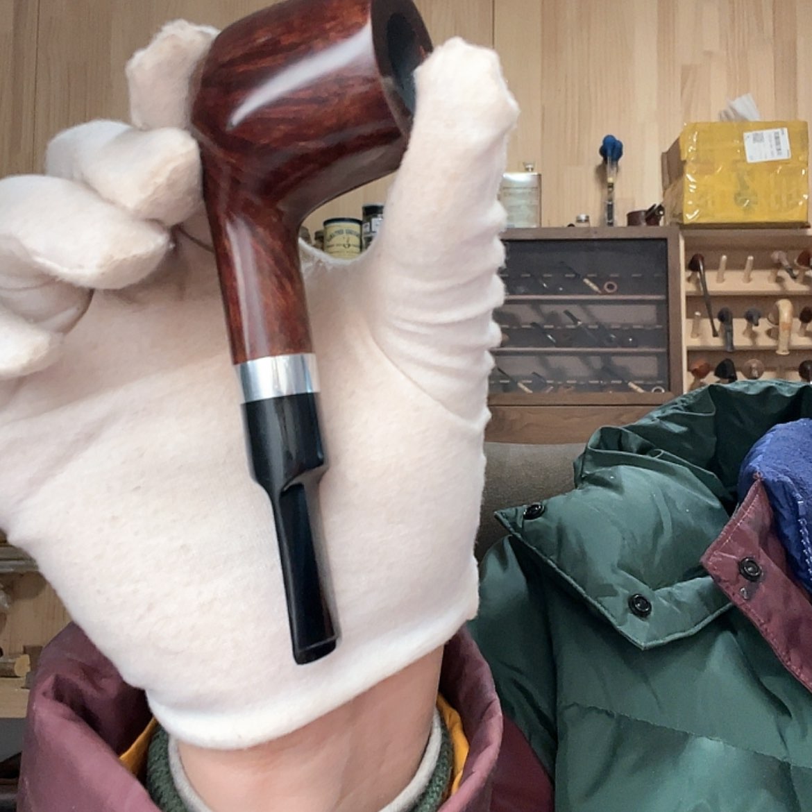 【闪购商品】书法手工制作烟斗石楠木烟斗
