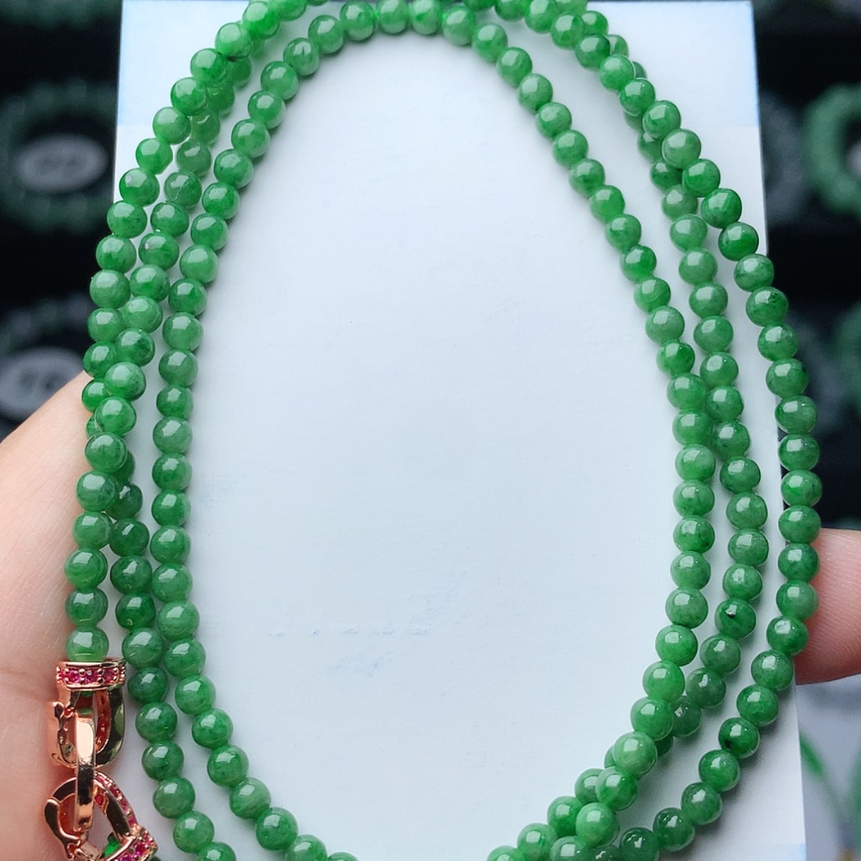 【闪购商品】翡翠手链未镶嵌A****哥