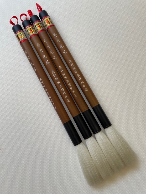 霁月光风-老料狼毫细嫩光锋长锋纯羊毫长锋毛笔毛笔