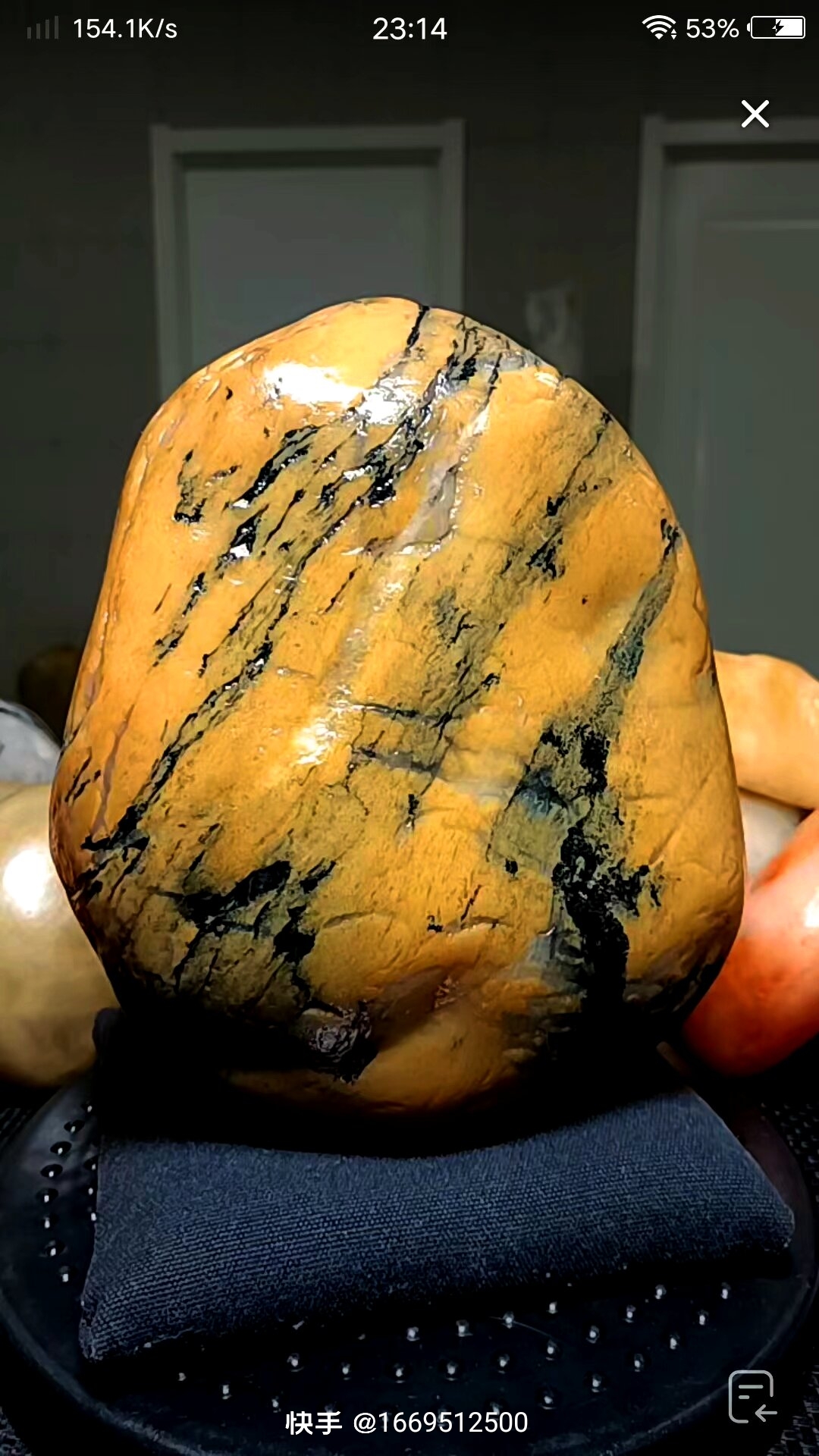 欣赏石奇石景观石各种原石摆件石头记