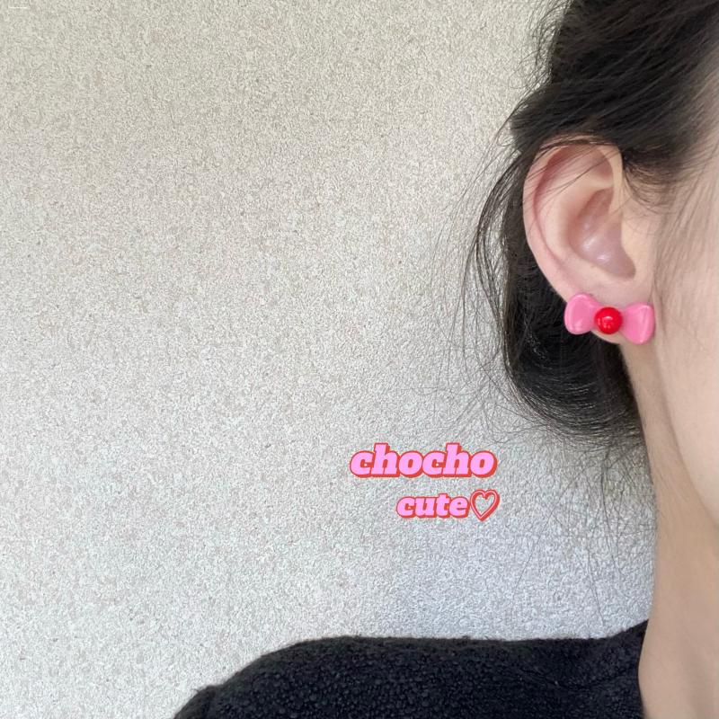 百搭可爱领结耳钉精致网红显白新款ins个性潮女轻奢小众设计气质