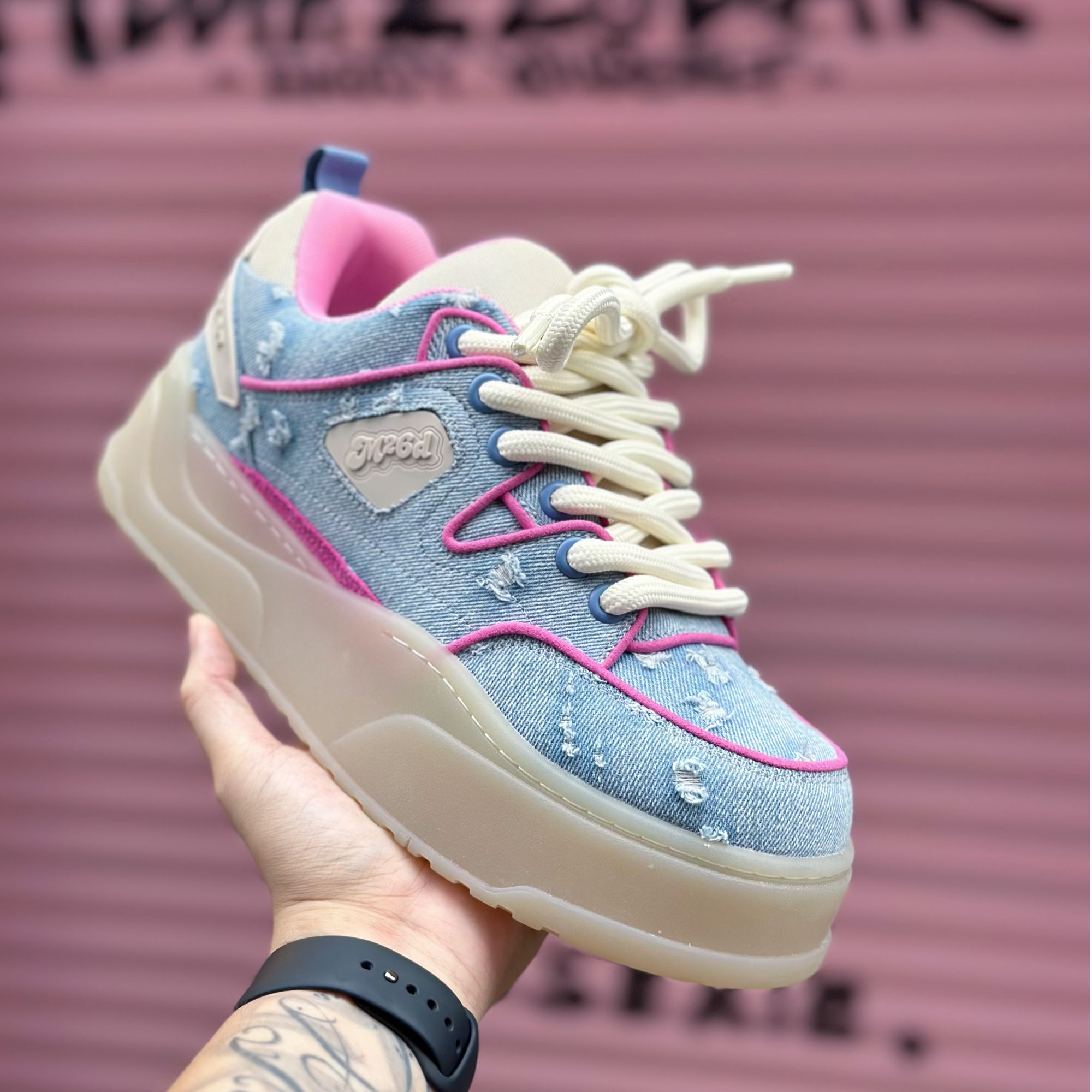 M26D  “MC-01 丹宁芭比”潮流板鞋