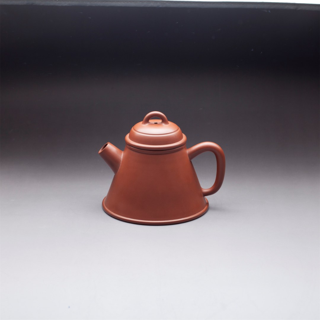 壶说坭兴 杨阳 暮古秦权200CC炮嘴 手工坭兴陶泡茶壶高端茶具茶器