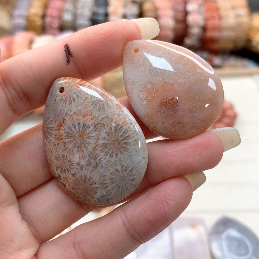 【闪购商品】硅化珊瑚（珊瑚玉）手链未镶嵌364