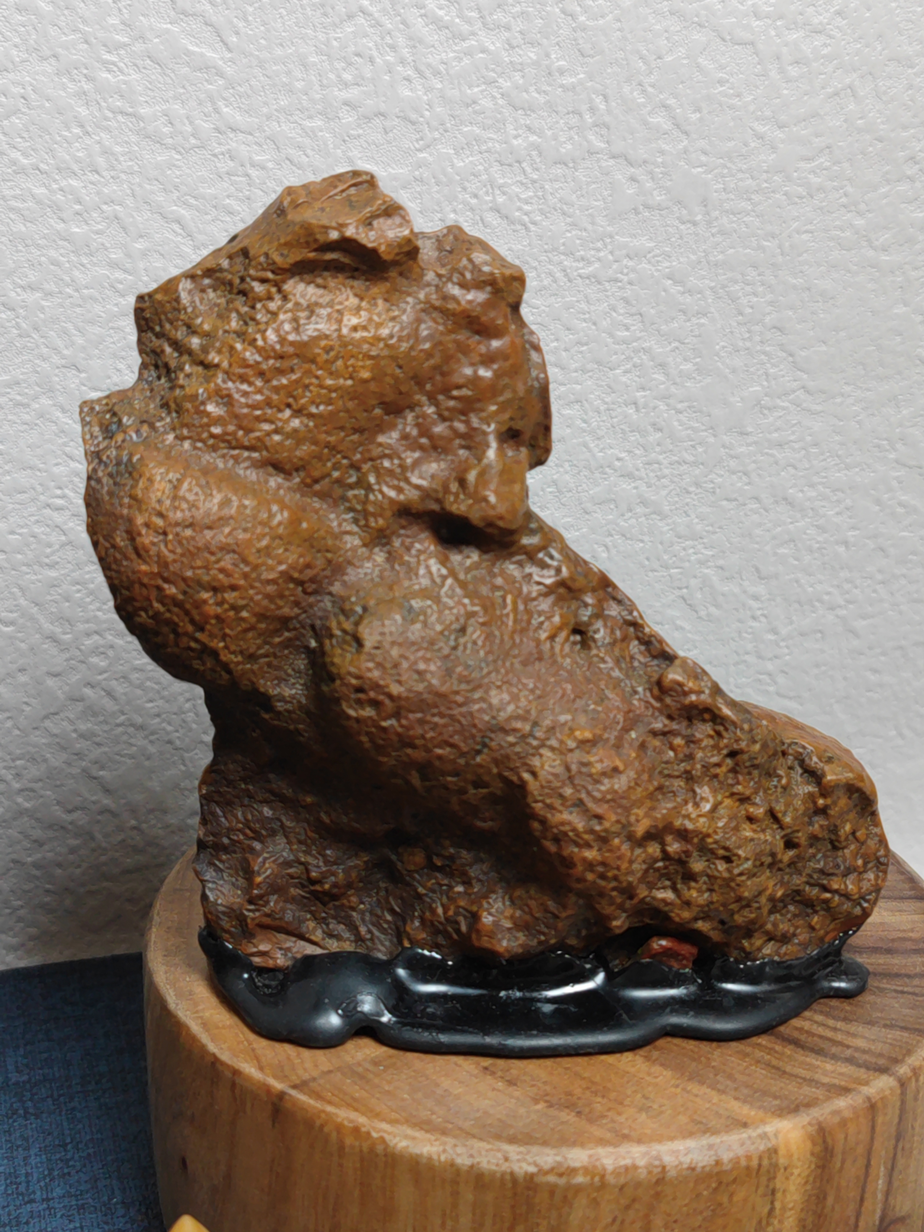 阿拉善戈壁石 天然奇石 观赏石 象形石 手收把 摆件 案头石