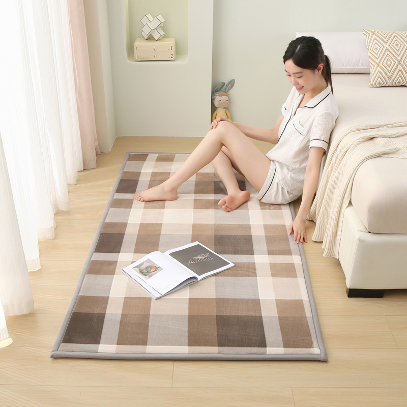 牛奶绒床垫床褥床边毯床盖褥子保护垫卧室加厚窗台垫大炕垫飘窗垫