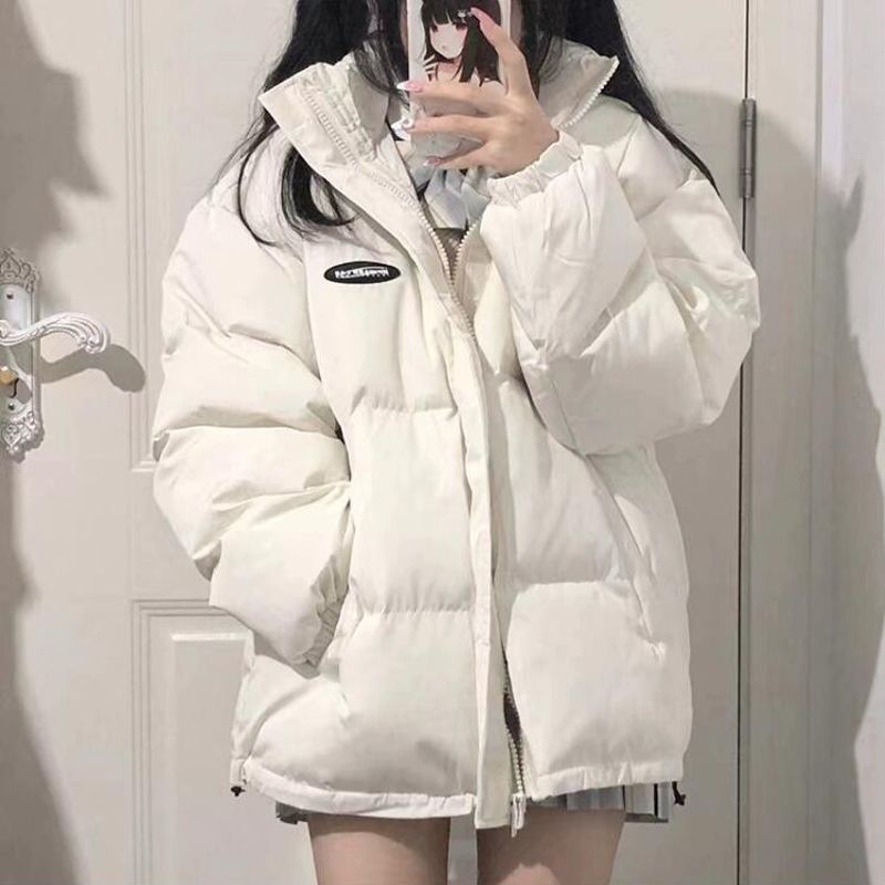 波司澄波司豋oversize面包服短款羽绒棉衣保暖羽绒女2023年新款秋