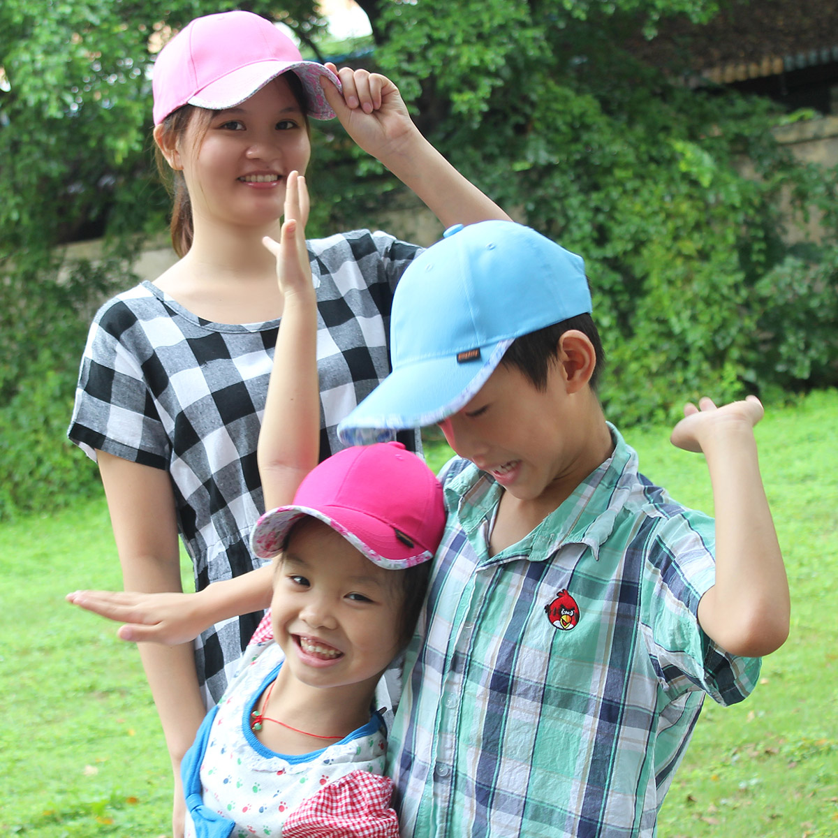 婴幼儿太阳帽儿童春夏棉质时尚卡通潮萌男童女童遮阳防晒宝宝帽子
