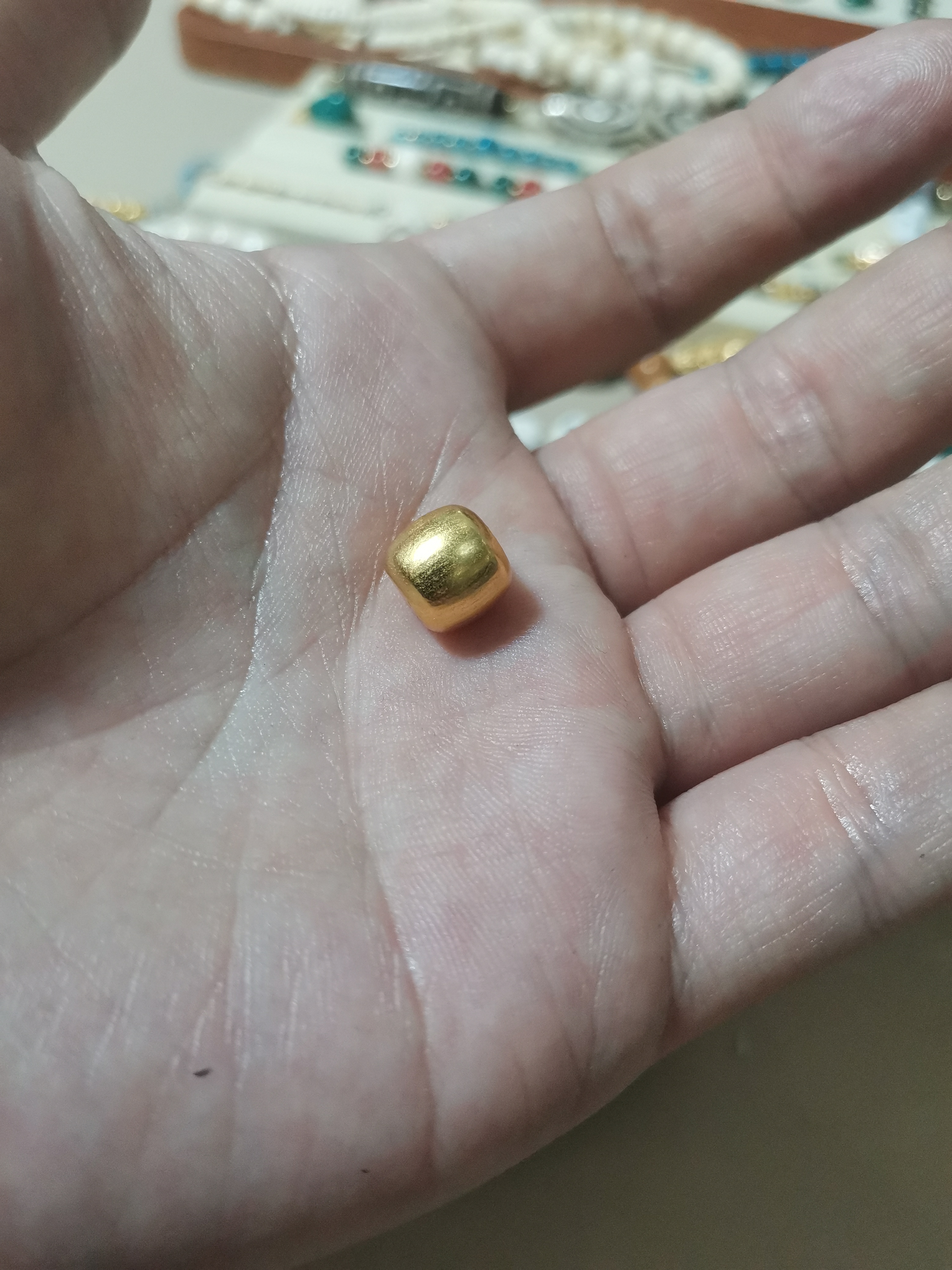 925银银制品 老型桶k10配饰一个