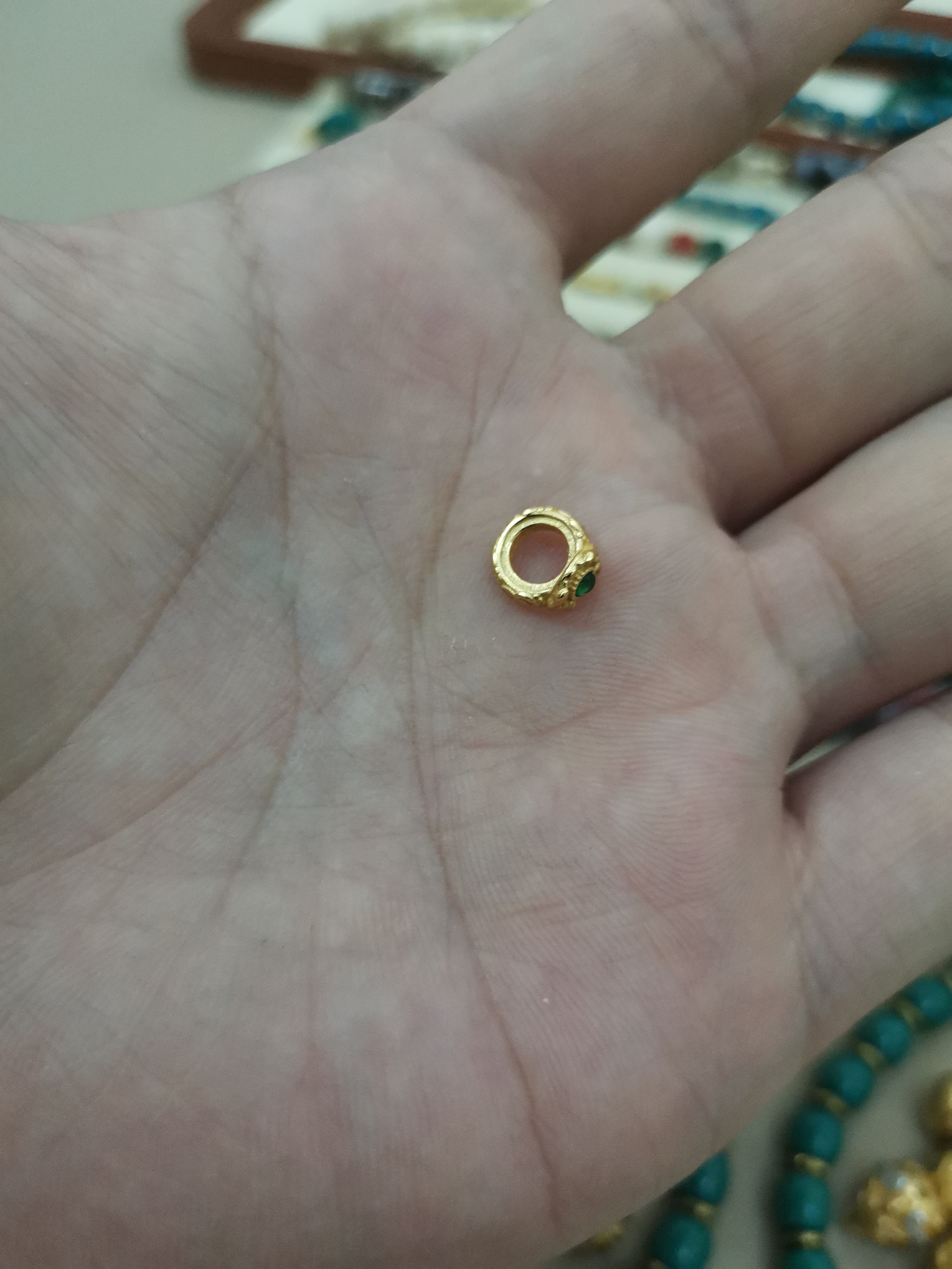 925银银制品 卡环一个k8mm配饰一个啊啊啊
