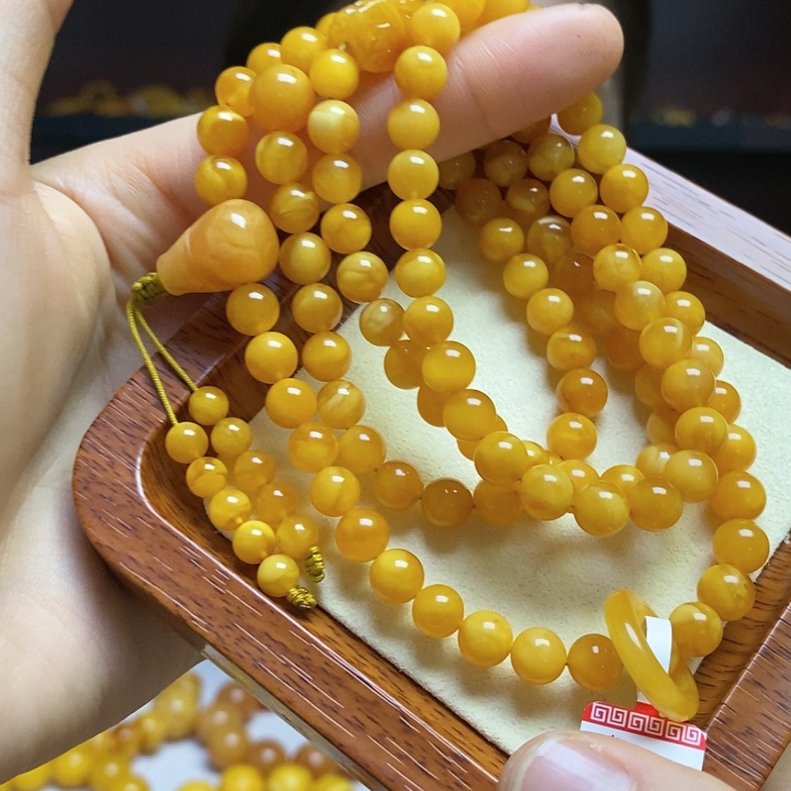 【闪购商品】蜜蜡颈饰未镶嵌美