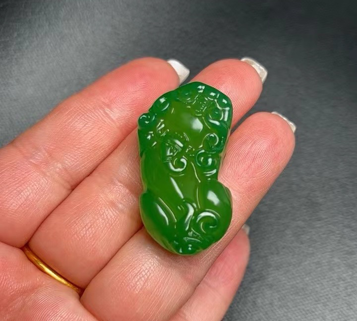 天然玛瑙玉髓貔貅吊坠 男女同款 配绳子 保真玉石貔貅