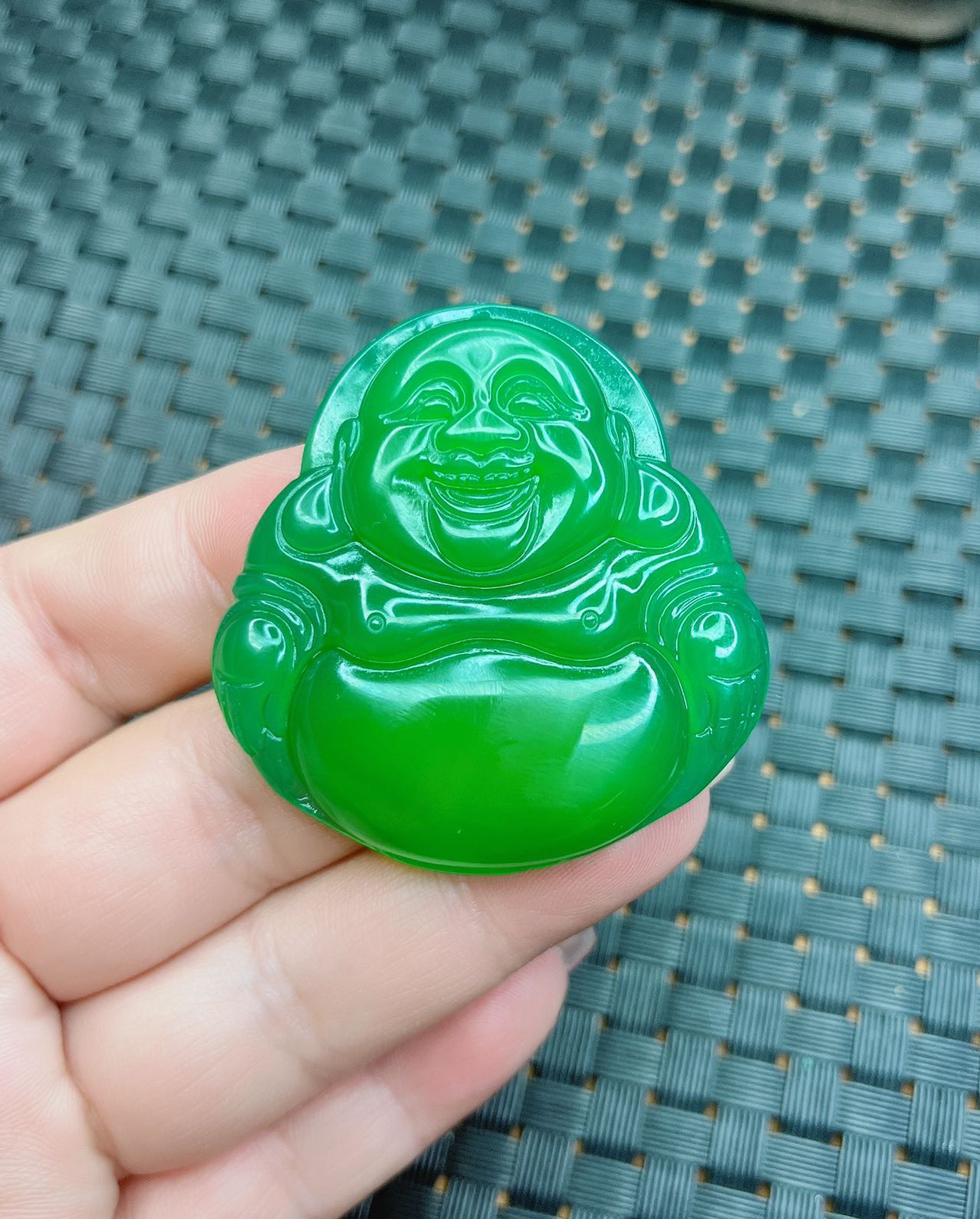 大佛公吊坠玛瑙玉髓女士毛衣链 多样性发货