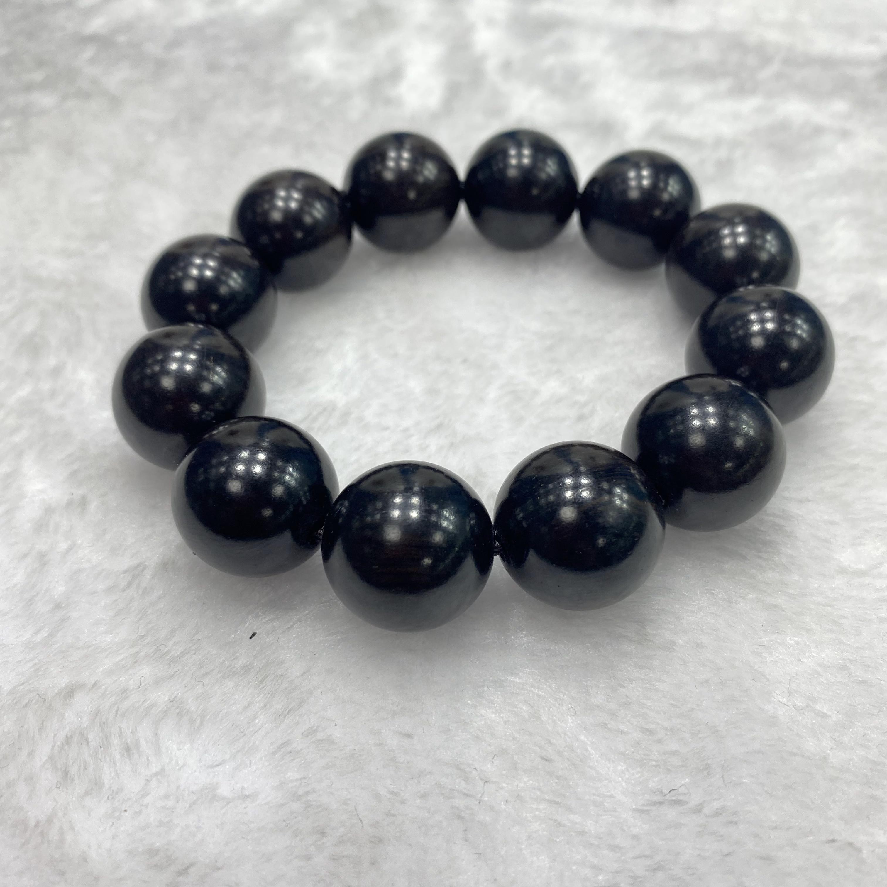黑檀木手串 可沉水 卡20mm 带礼盒   CKR2