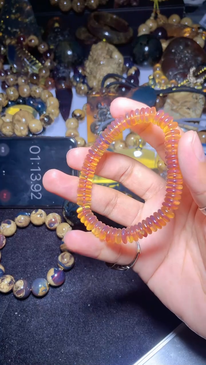 【闪购商品】琥珀珠宝奇石未镶嵌手串