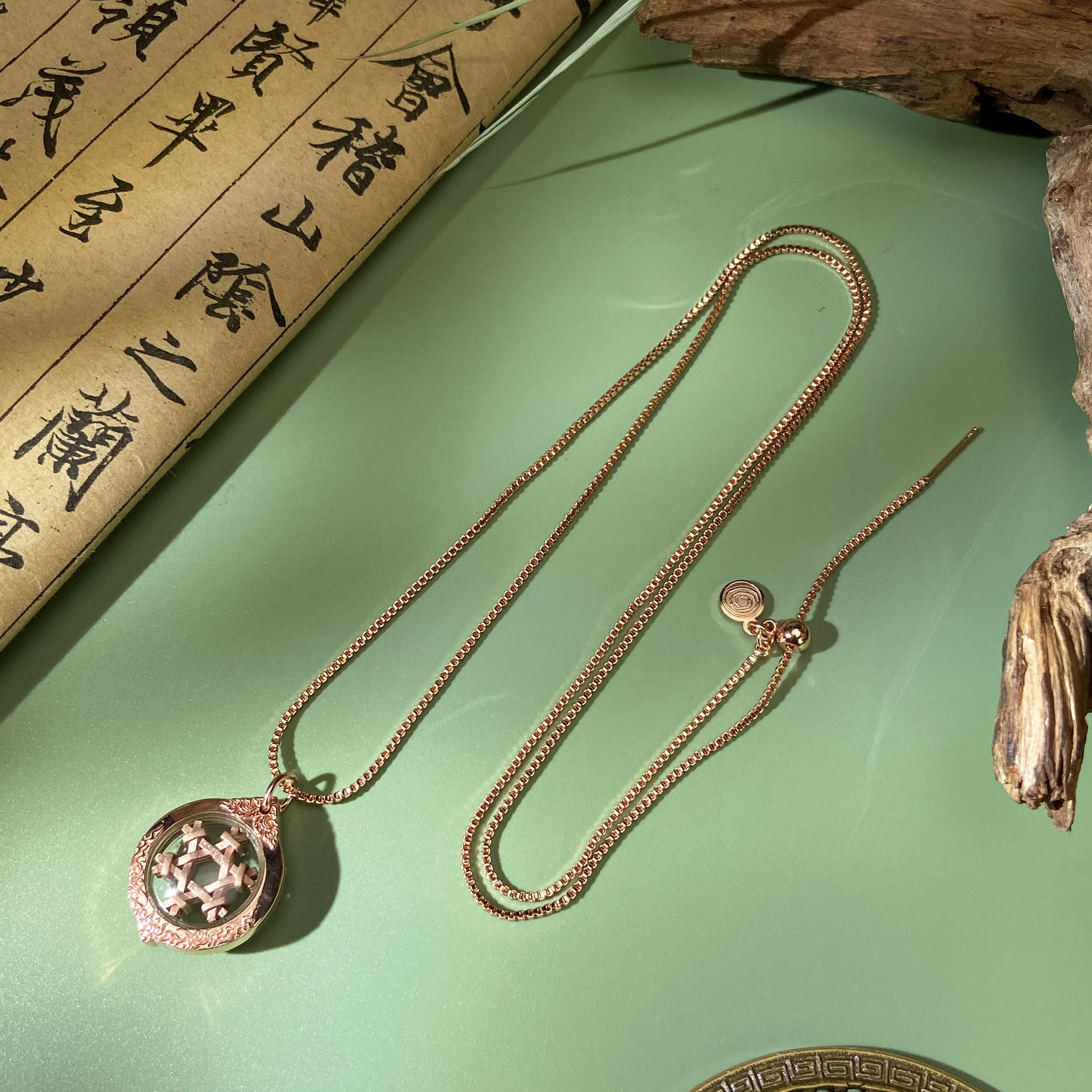 吊坠925银 小师妹|达留六星银饰牌牌吊坠