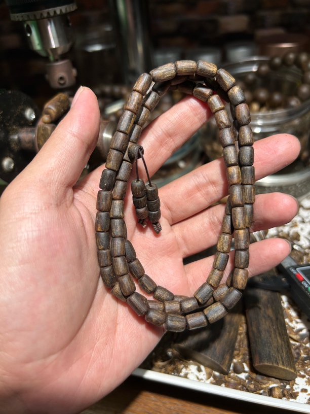 棋楠沉香手串多圈