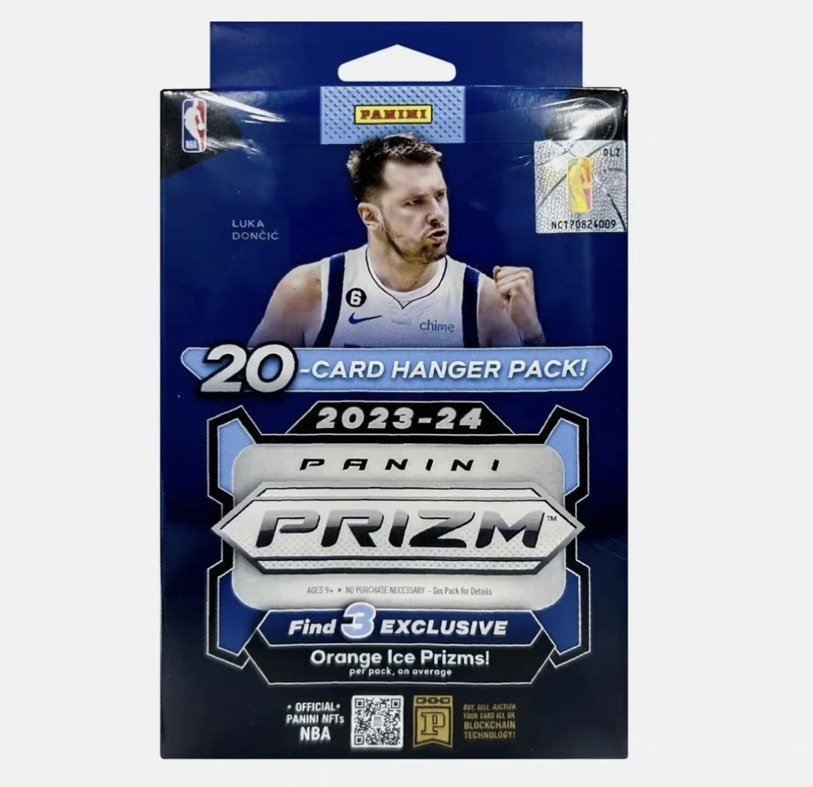【代拆】23-24 Panini Prizm 挂盒 橙碎冰 单盒 （未成年人禁止下单）