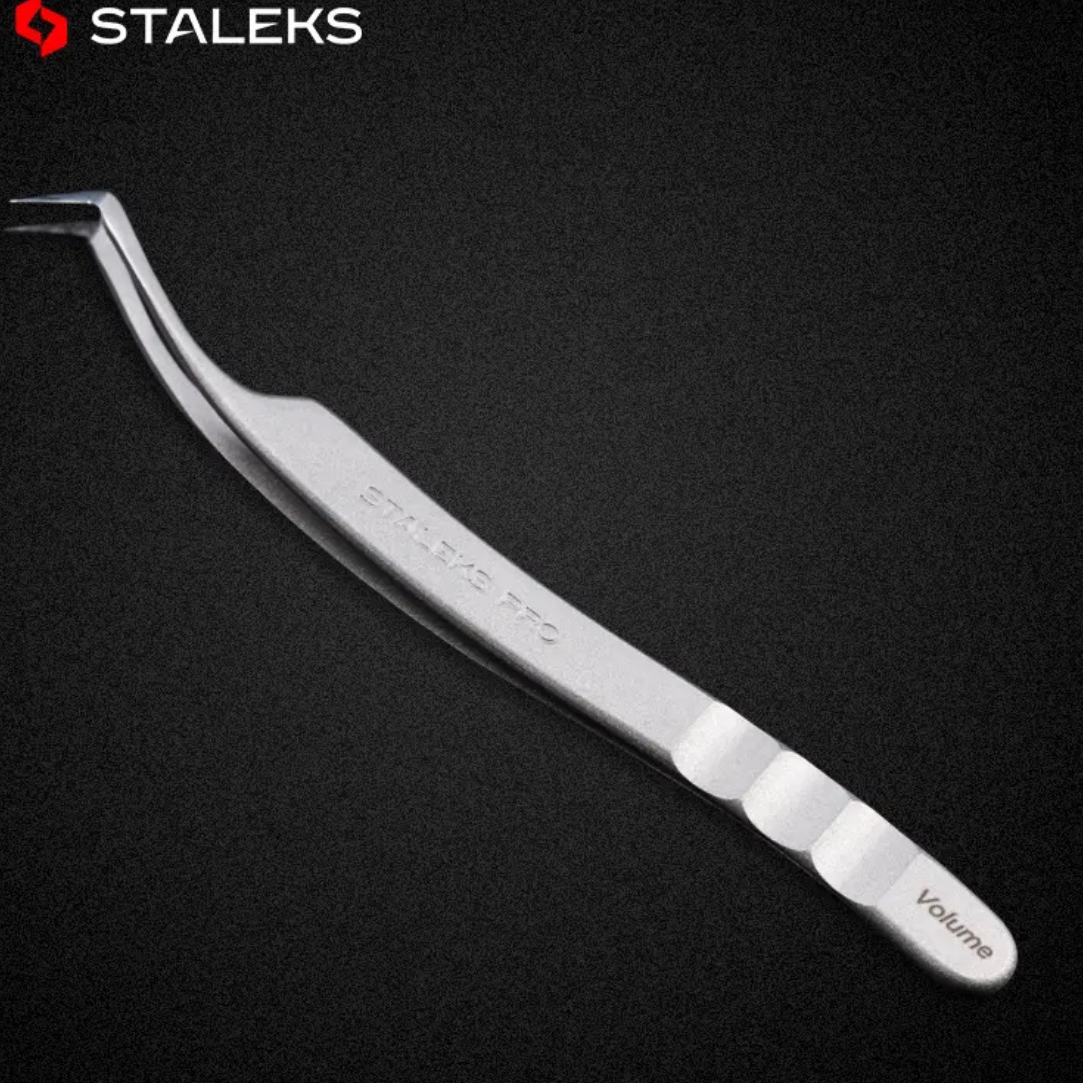 STALEKS思达利司进口·翘睫镊子美睫师专用嫁接睫毛开花多取41-2/8
