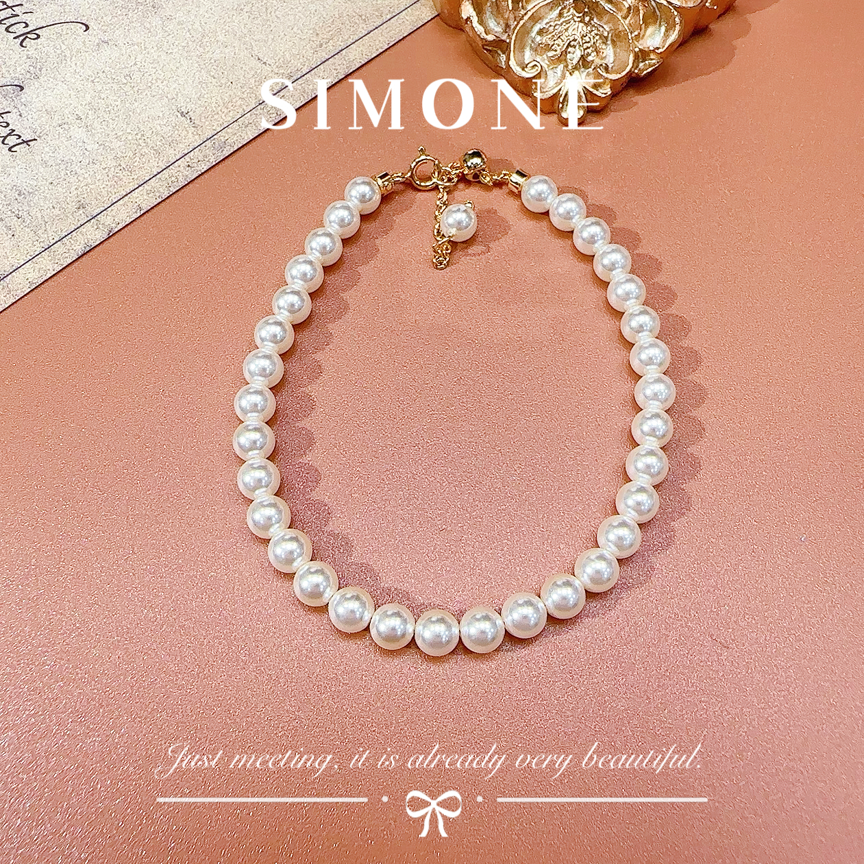 铜合金仿珍珠手链 5055 法★【岁月流光】 ALIX 爱丽斯 限定 手链