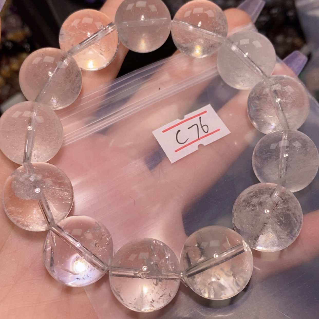 【闪购商品】水晶手链未镶嵌18