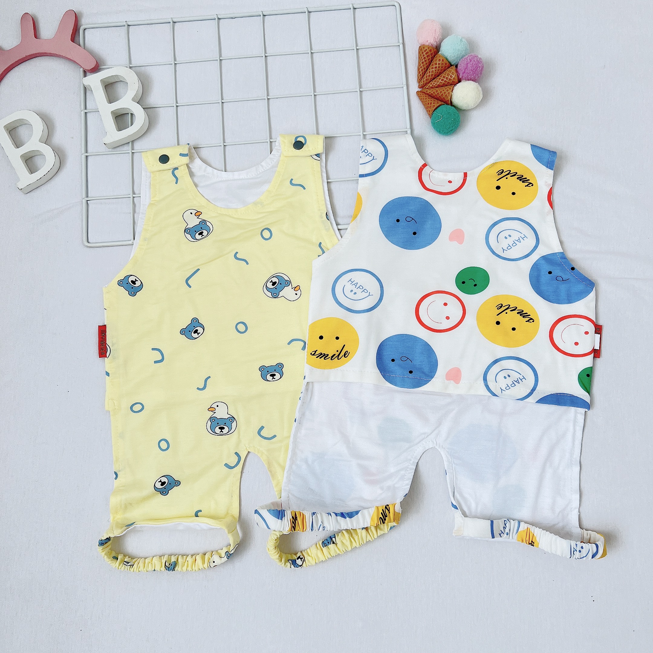嘉怡贝尔双层肚兜婴幼儿带腿半背衣宝宝护肚衣柔软舒服婴儿半背衣