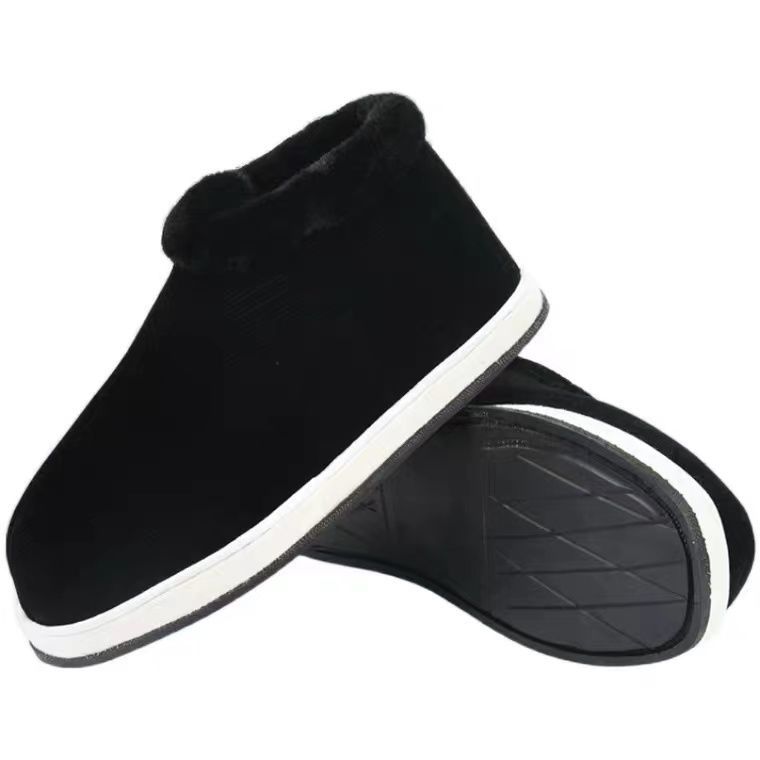 湖南棉鞋邵阳棉布鞋老年人男女手工千层底老北京布鞋妈妈休闲鞋