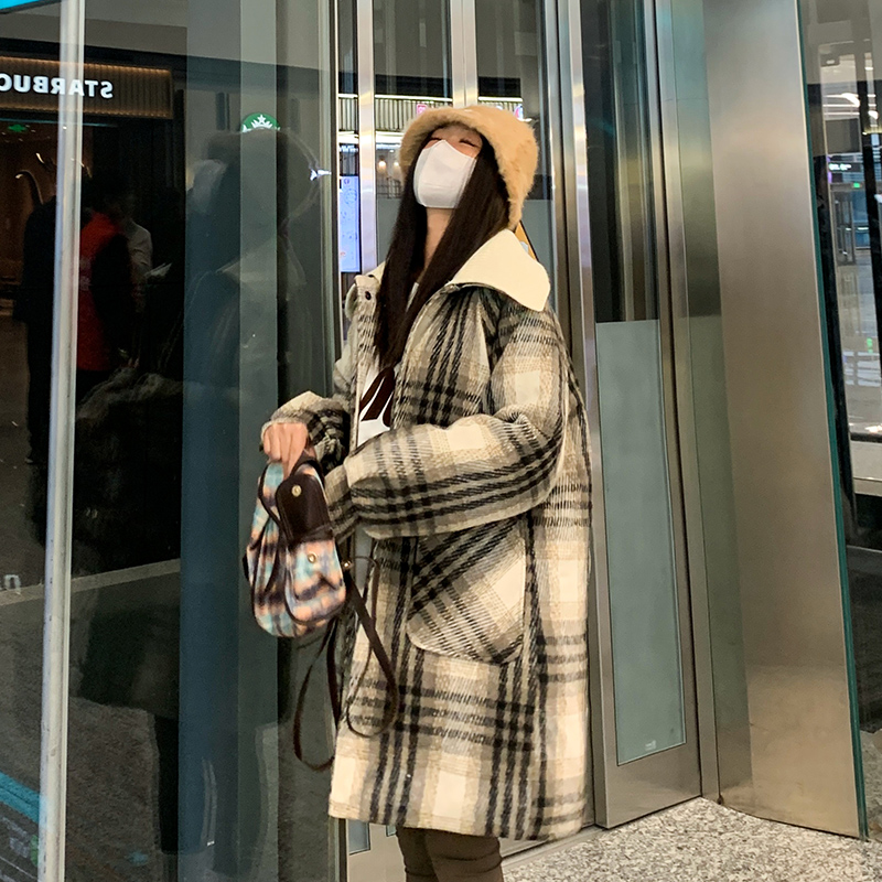 【和锋金羽品牌正品】大衣女冬季外套加厚毛呢外套女中长款呢子大衣