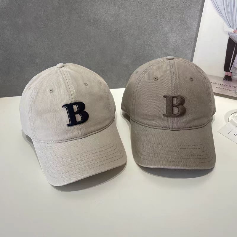 【春夏款B标】高级感拉满高品质棒球帽水洗棉立体刺绣挺括有型版正