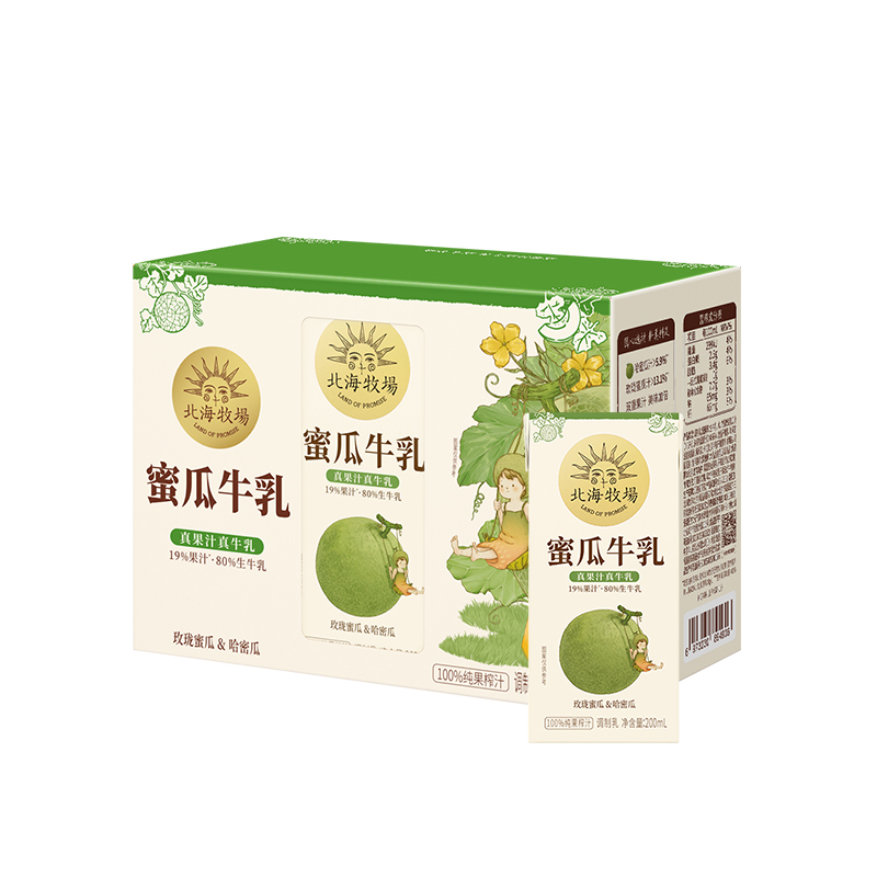 蜜瓜味200ml*6