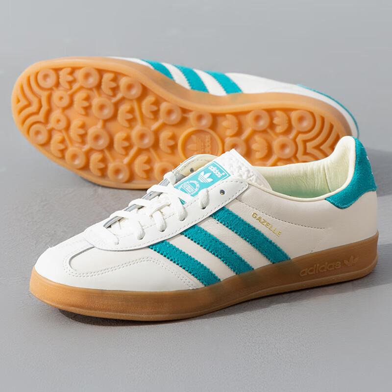 阿迪三叶草夏季休闲时尚系列GAZELLE通款经典鞋JI2583
