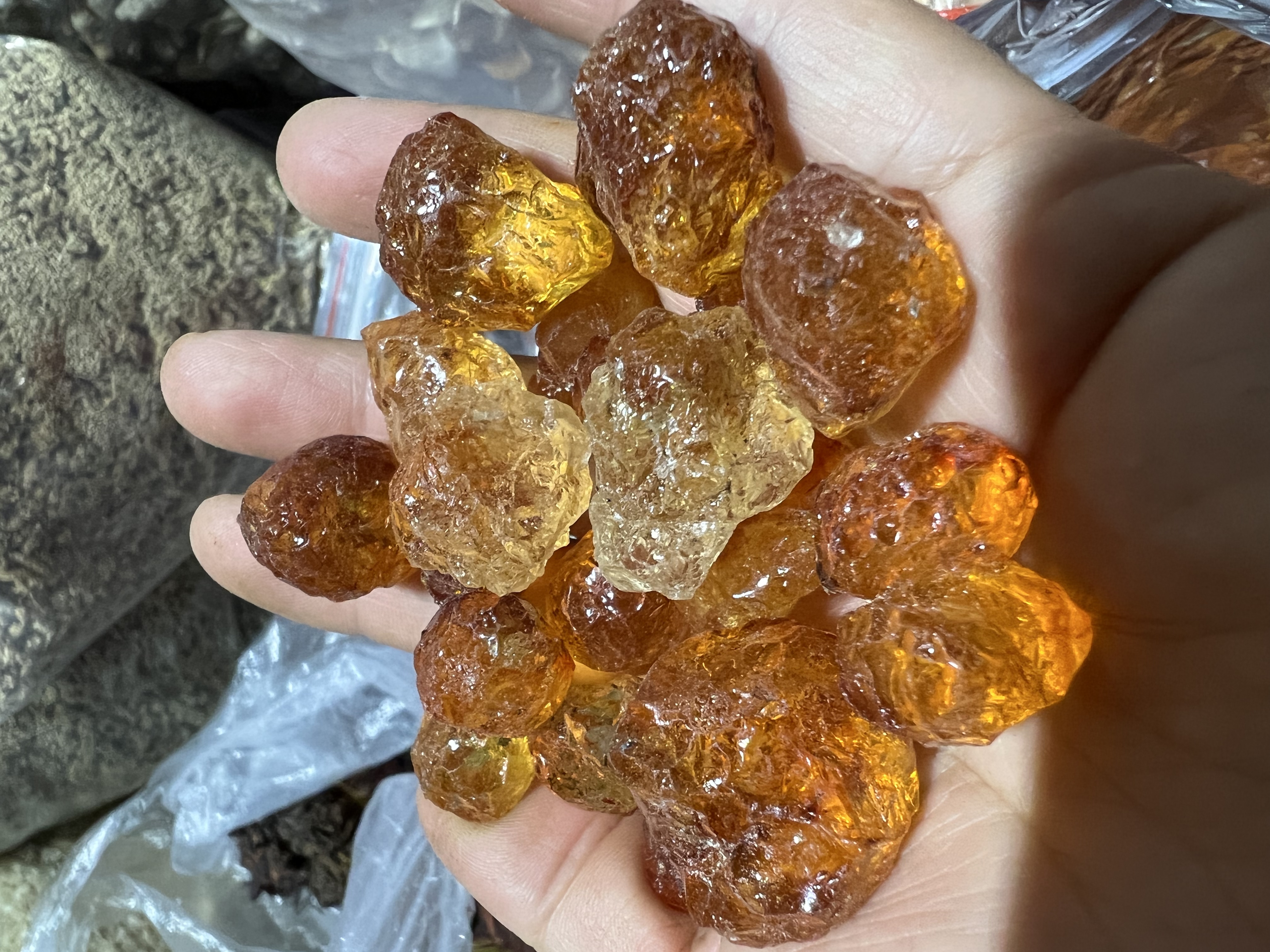 包邮精品桃胶500克云南特产