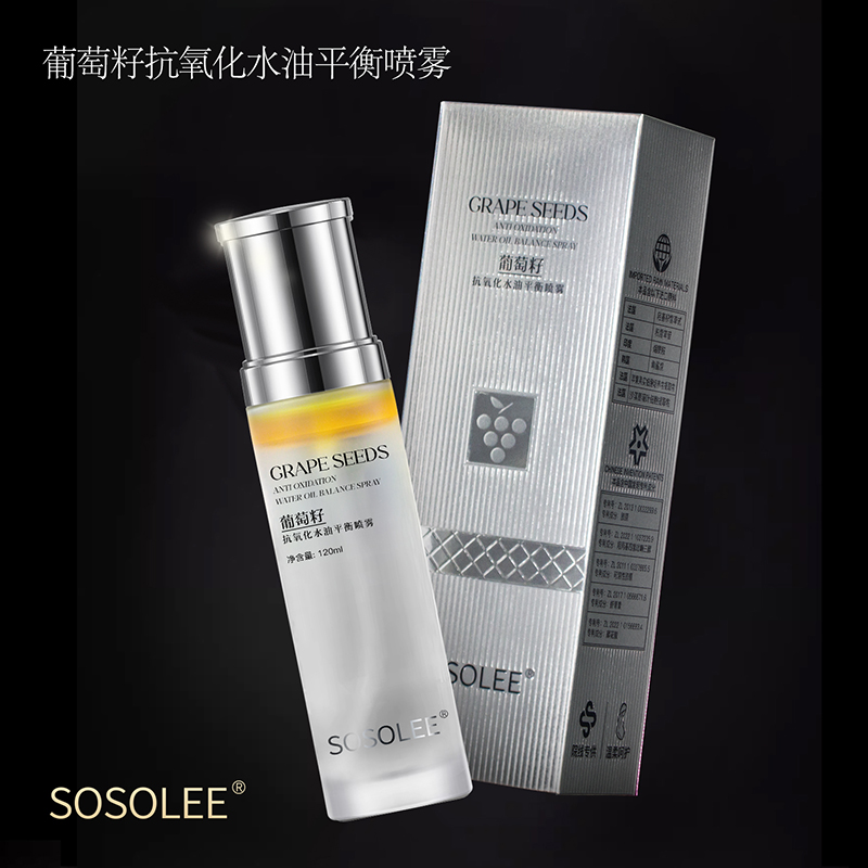 【专柜正品】SOSOLEE葡萄籽抗氧化水油平衡喷雾8.16HY