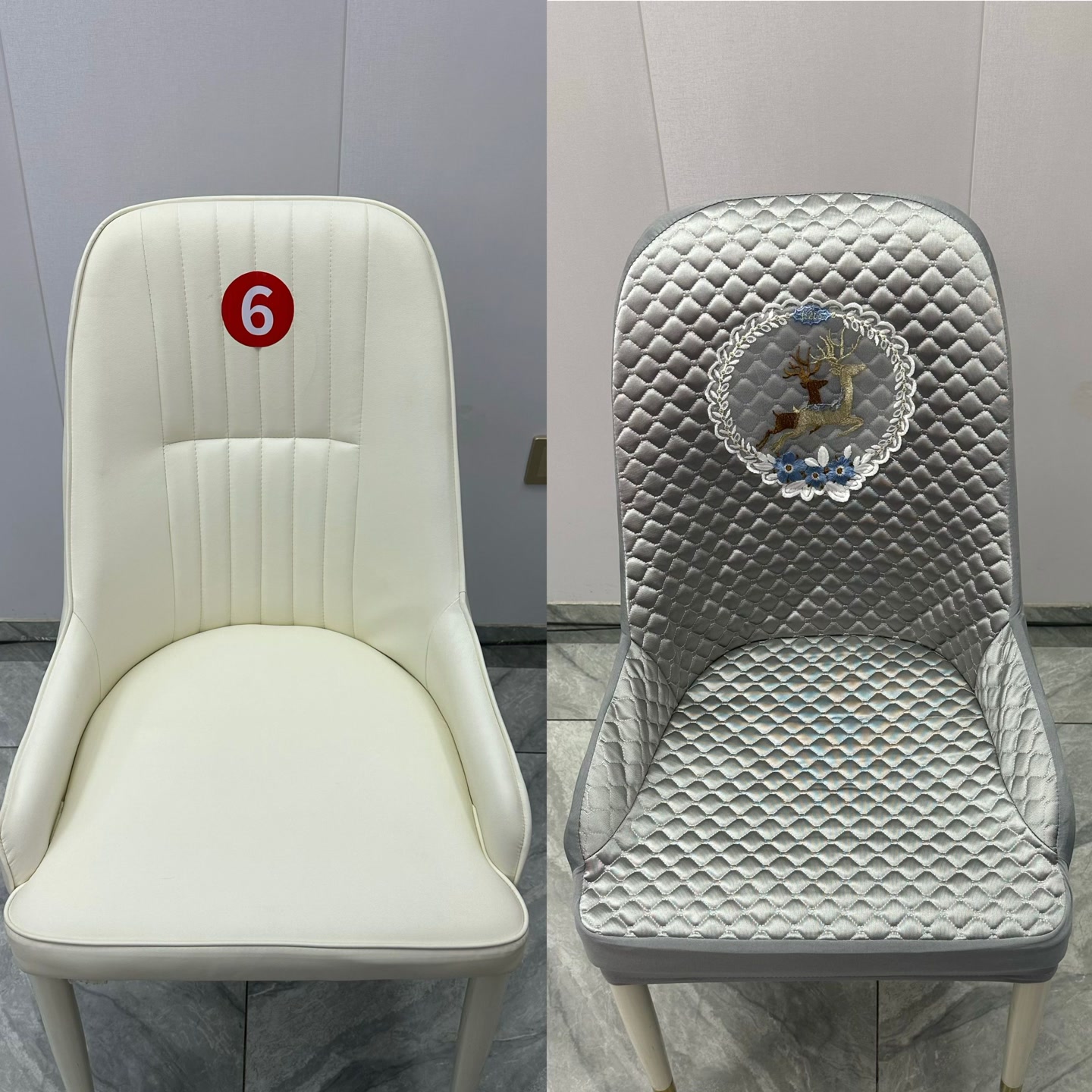 全扶手弧形椅子套着大北欧餐椅套全包防滑座套轻奢风家用弹力布套