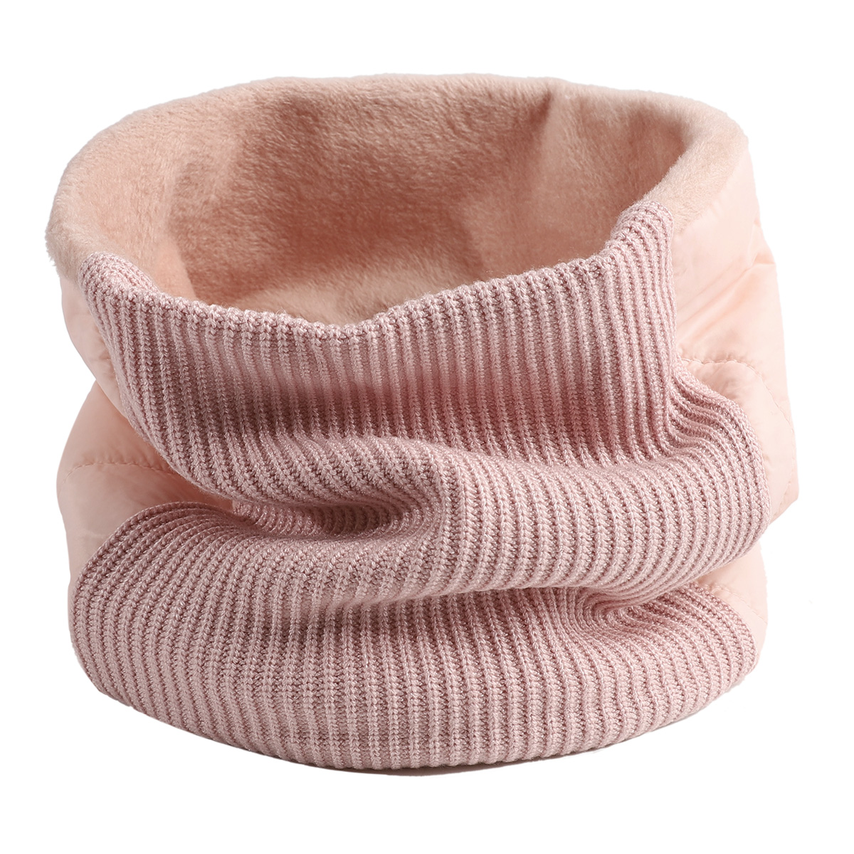 时尚百搭纯色围脖男女冬季保暖护颈脖套户外骑行防风跑步滑雪防寒